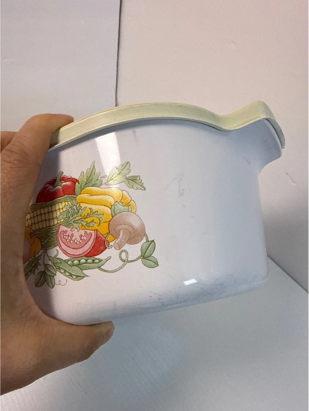 Corning Ware A-3-B Garden Harvest Casserole Baking Dish 3 Liter w/PYREX LID